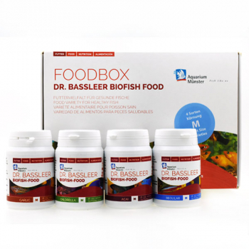 DR. BASSLEER BIOFISH FOODBOX M - Futtervielfalt für gesunde Fische